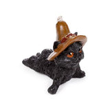 Witches Magical Black Cat Resin Figures - Pack of 12