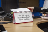 Office Excuses Desktop Flip Book - Pack of 2