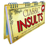 Classic Insults Desktop Flip Book - Pack of 2