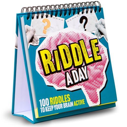 Riddle a Day Desktop Flip Book - 100 Riddles - Pack of 2