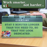 How To Look Busy at Work Funny Gift Book - Pack of 2