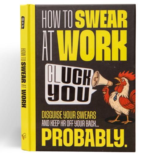 How To Swear At Work Funny Gift Book - Pack of 6