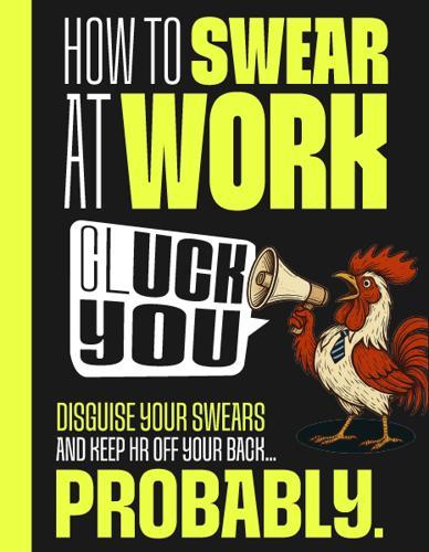 How To Swear At Work Funny Gift Book - Pack of 6
