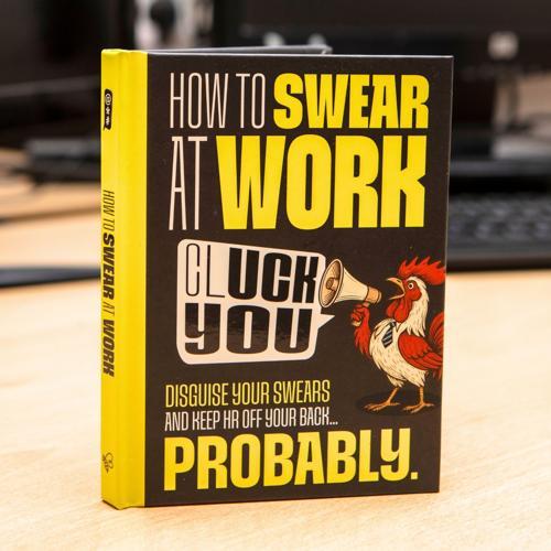 How To Swear At Work Funny Gift Book - Pack of 6