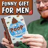 How To Poop in 96 Languages Funny Gift Book - Pack of 6