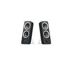 Logitech Z200 Multimedia Speakers with 10W power, stylish black design, and immersive stereo sound for all devices.