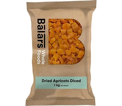 APRICOTS DRIED DICED 1KG  - Balars