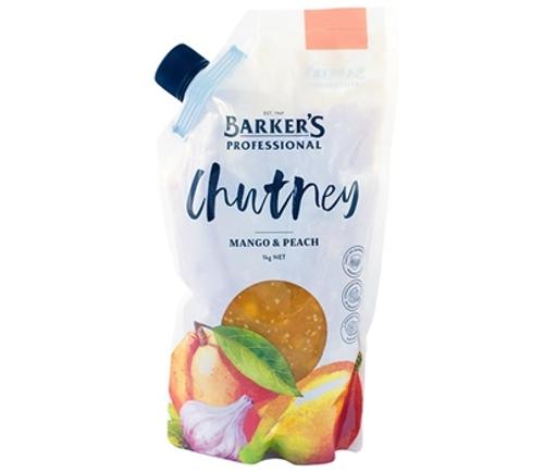 CHUTNEY MANGO & PEACH 1KG  - Barkers