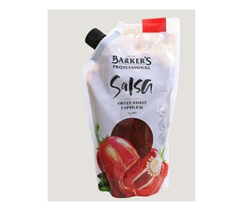 SALSA SWEET ROAST CAPSICUM 1 KG  - Barkers