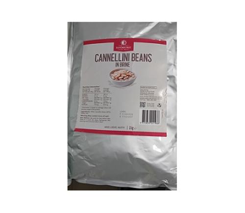 BEANS CANNELLINI IN BRINE 3KG  - Sandhurst