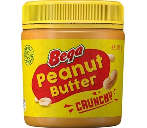 PEANUT BUTTER CRUNCHY 375GM  - Bega