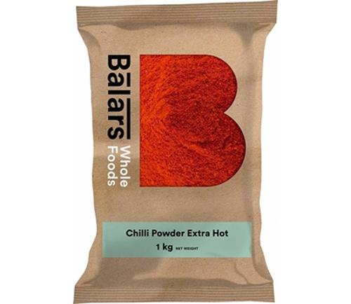 CHILLI POWDER EXTRA HOT 1KG  - Balars