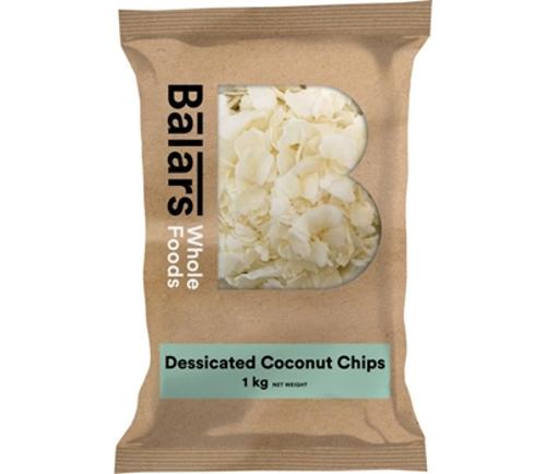 COCONUT DESSICATED CHIPS 1KG  - Balars