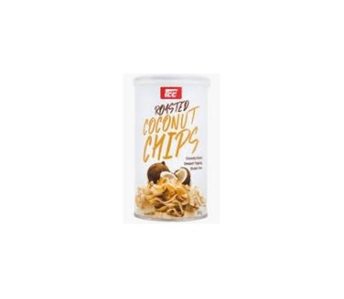 COCONUT ROASTED CHIPS 30GM  - Tcc