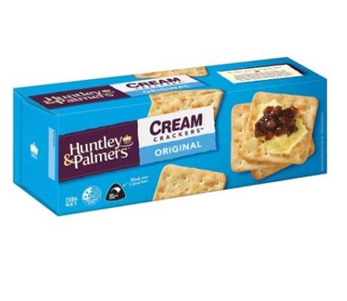 CRACKERS CREAM ORIGINAL 230GM  - Huntly & Palmers