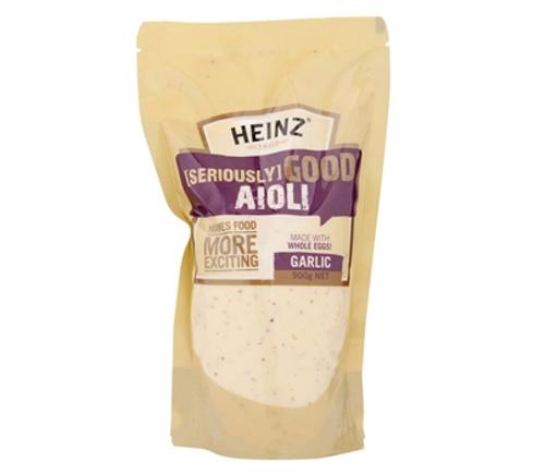 DRESSING AIOLI GARLIC SERIOUSLY GOOD 900GM  - Heinz