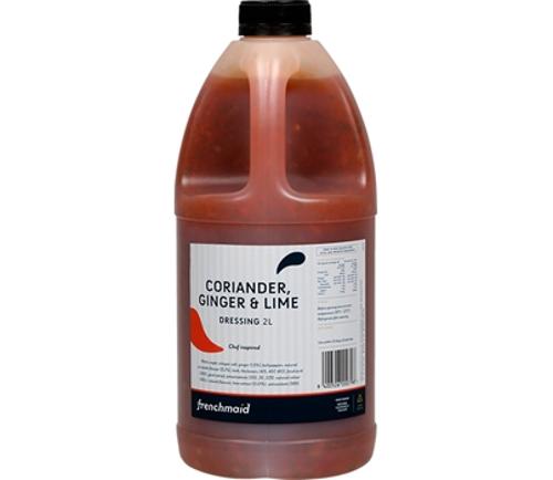 DRESSING CORIANDER GINGER & LIME 2L  - Frenchmaid