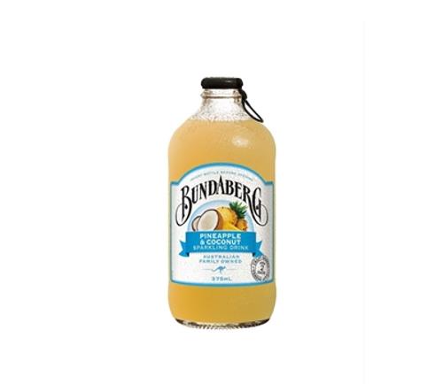 DRINK SPARKLING PINEAPPLE&COCONUT 375ML 12s  - Bundaberg