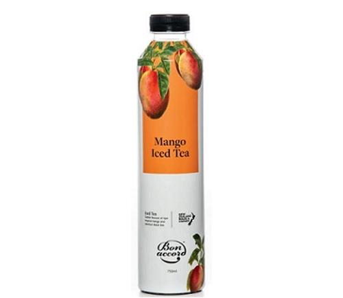 ICED TEA CONCENTRATE MANGO 750ML  - Bon Accord