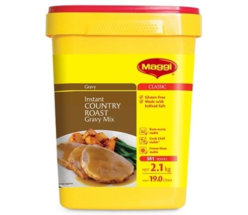 GRAVY COUNTRY ROAST INSTANT GF 2.1KG  - Maggi