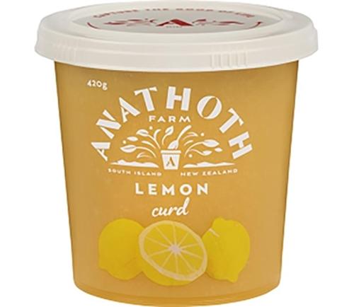 JAM LEMON CURD 420GM  - Anathoth
