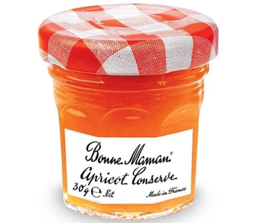 JAM APRICOT PRESERVES 30GM 60s  - Bonne Maman