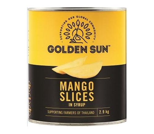MANGO SLICES A10 2.9KG  - Golden Sun