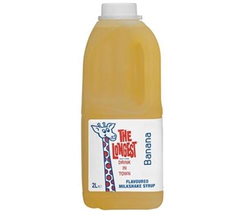 MILKSHAKE SYRUP BANANA 2L  - Ldit