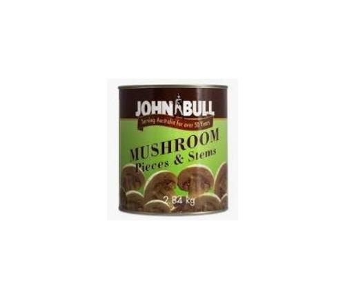 MUSHROOM PIECES&STEMS A10/2.8KG  - John Bull/essente