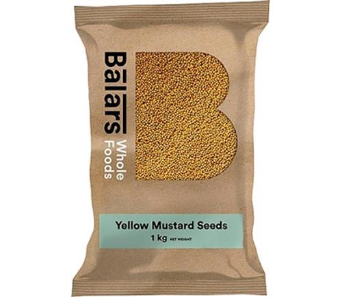 MUSTARD SEEDS YELLOW 1KG  - Balars