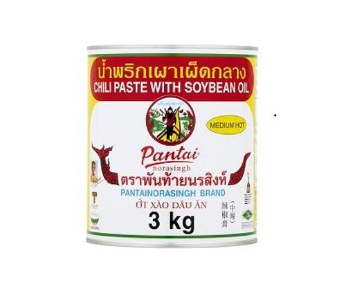 PASTE CHILLI IN SOY OIL 3KG  - Pantai