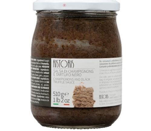 PASTE TRUFFLE CHAMPIGNON & BLACK 510GM  - Ristoris