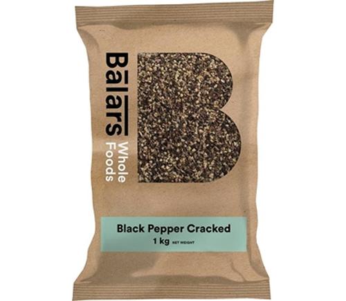 PEPPER BLACK CRACKED 1KG  - Balars