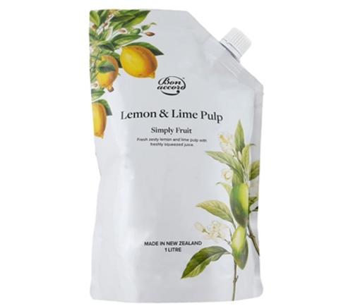 FRUIT PULP LEMON & LIME 1L  - Bon Accord