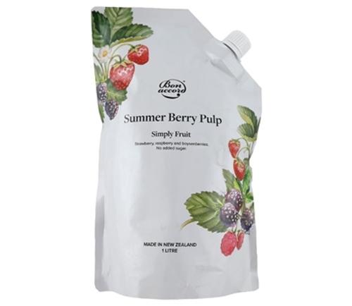 FRUIT PULP SUMMER BERRY 1L  - Bon Accord