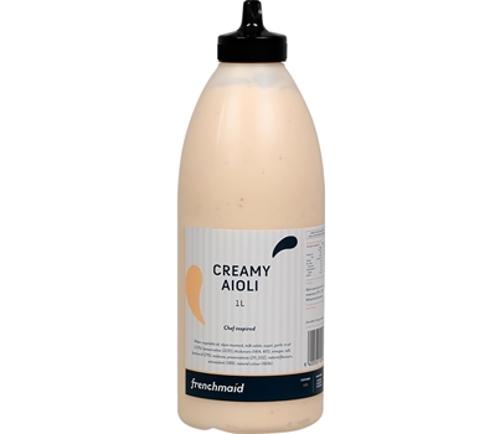 SAUCE AIOLI CREAMY 1L  - Frenchmaid