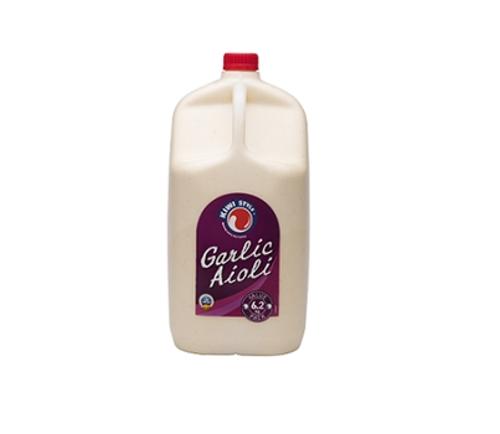 SAUCE AIOLI GARLIC 6.2.KG  - Kiwi Style