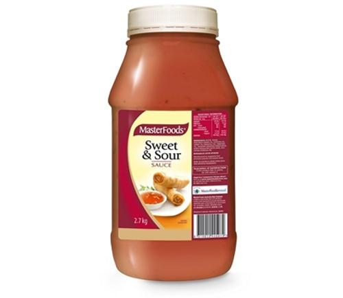 SAUCE SWEET & SOUR 2.7KG  - Masterfoods