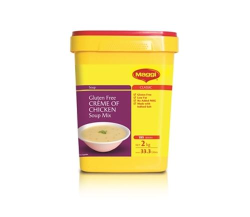 SOUP MIX CREME OF CHICKEN GF 2KG  - Maggi