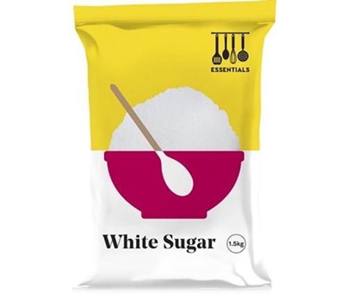 SUGAR WHITE PLAIN 1.5KG  - Essentials
