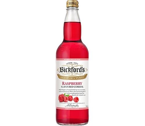CORDIAL RASPBERRY 750ML  - Bickford's