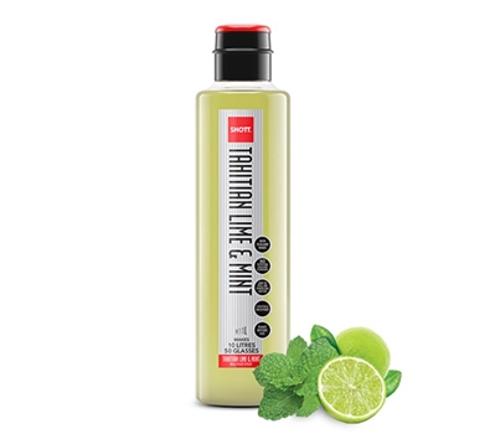 SYRUP FRUIT NATURAL TAHITIAN LIME 1L  - Shott