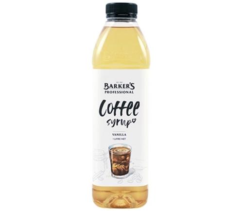 SYRUP COFFEE VANILLA 1L  - Barkers