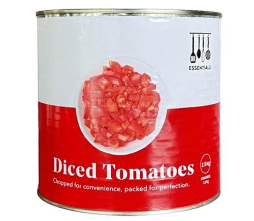 TOMATOES DICED A9 2.5KG  - Essentials