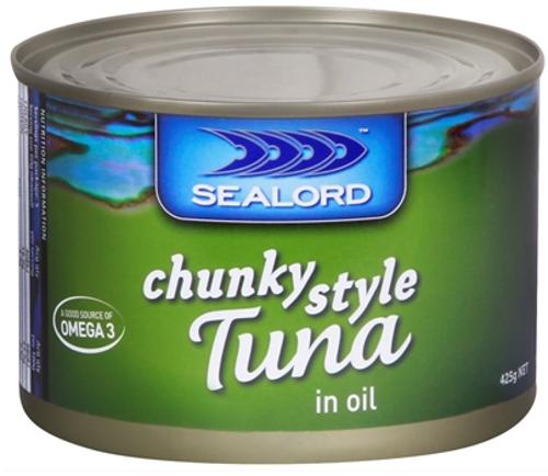 TUNA IN OIL 425GM  - Sealord