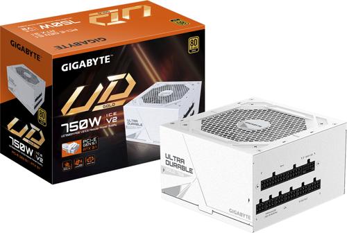 Gigabyte GP-UD750GM ICE 750W ATX Gold Full Modular PSU 5yr wty