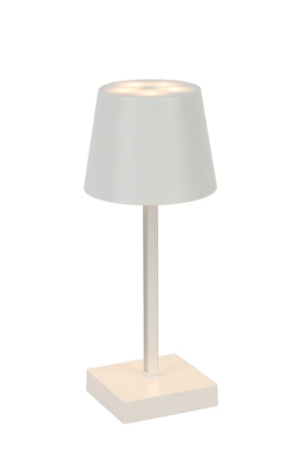 Cordless Table Lamp -  White