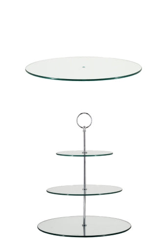 Mirror Plate ( Hole) Suit M4548 - Size 4mm × 220mmD 6mm
 (Set of 10)