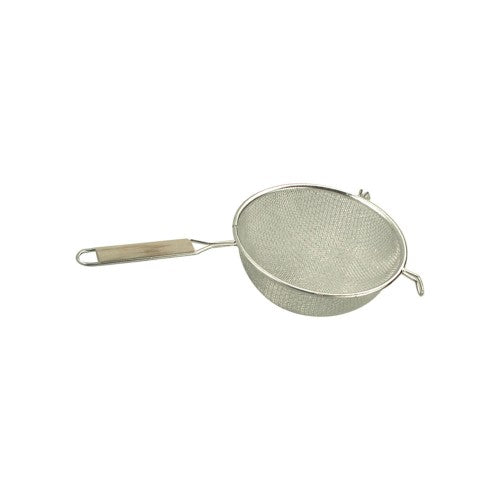 Fine Tin Mesh Strainer Wood Handle 120mm