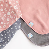 Long Sleeve Bib - Dusty Pink - All4Ella